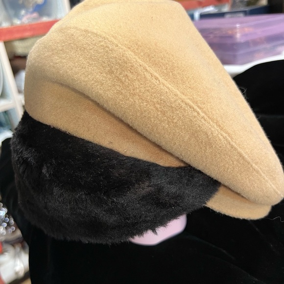 Vintage Dorfman-Pacific Wool Cap w/Ear Flaps size Medium - Picture 4 of 8